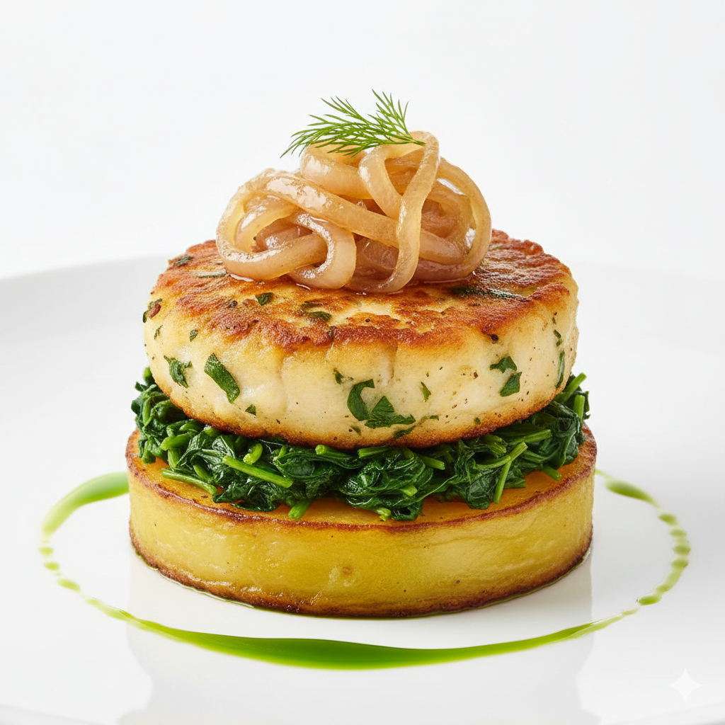 Signature codfish tower